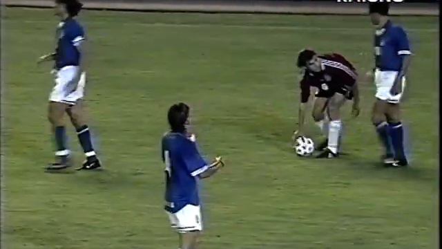 1998 FIFA World Cup (Qualifier) - Georgia vs Italy. Full Match (part 2 of 4). смотреть онлайн