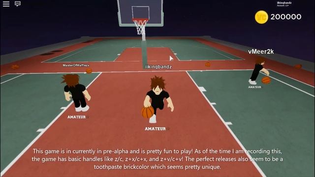 NEW UPCOMING BASKETBALL GAME ON ROBLOX?!?!?! | Basketball Legends смотреть онлайн