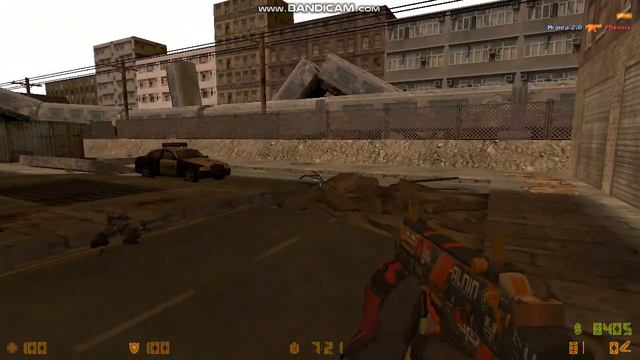 Играю в CS-1.6 с ботами, но все боты это зомби!!! смотреть онлайн