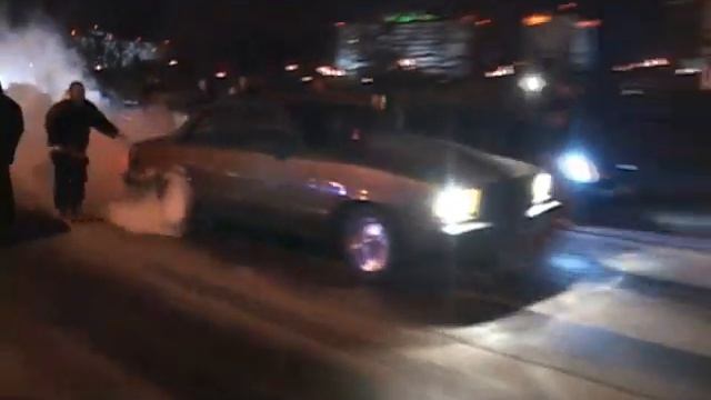 I-Streetrace.com - Leroy Brown Malibu VS Slowonthehit Mustang!!! смотреть онлайн