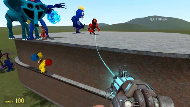 ALL SMILING CRITTERS MONSTER FORMS POPPY PLAYTIME CHAPTER 3 In Garry's Mod! смотреть онлайн