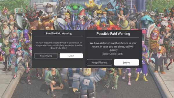 Fix Roblox Error Code 1001 Possible Raid Warning We Have Detected Another Device In Your House