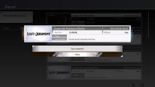 Lost Judgement - chill vibez смотреть онлайн