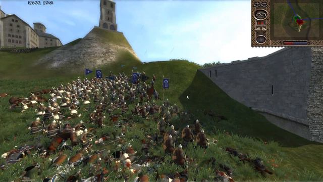 Third Age Total War Online Battle #9 - (1v1 Siege) - Siege of Cair Andros смотреть онлайн
