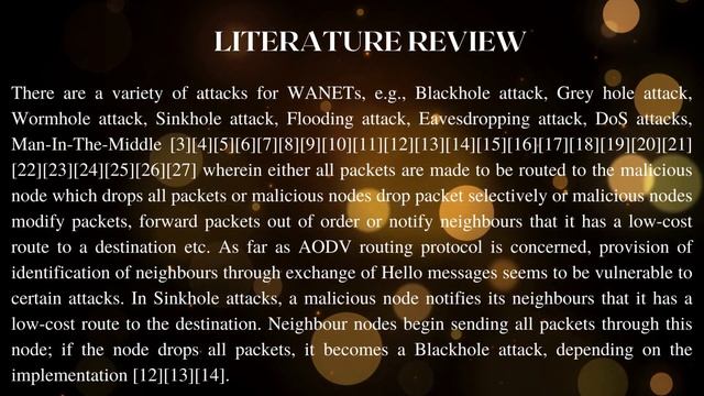 Twin-Node Neighbour Attack on AODV based Wireless Ad Hoc Network смотреть онлайн