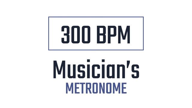 300 BPM - Metronome смотреть онлайн