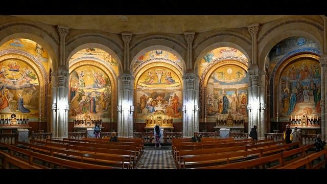 La Basilique Notre-Dame-du-Rosaire de Lourdes (4K) - Région Occitanie - France смотреть онлайн