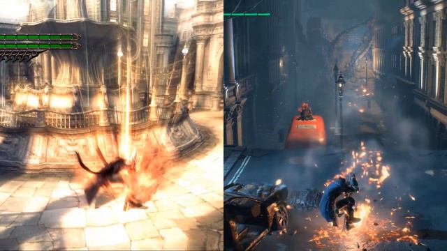 Devil May Cry 4 and 5 - Nero combat animation comparisons смотреть онлайн