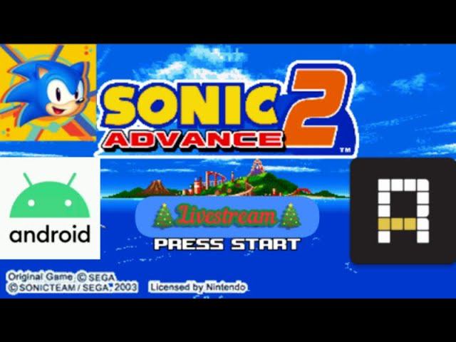 Sonic Mania Plus Advance 2 Edition Decompilation RSDKV5 Android walkthrough ASMR Livestream #1 смотреть онлайн
