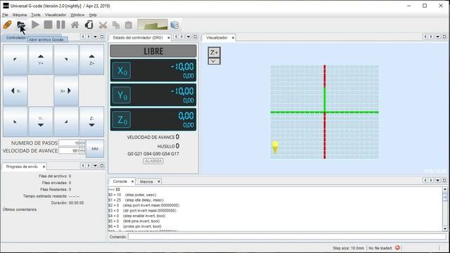 Universal G-code Sender (ugs platform) смотреть онлайн