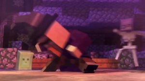 МУЛЬТИК МАЙНКРАФТ ПРО ВЕДЬМУ И СТИВА! ТАНЦЕВАЛЬНЫЙ БАТЛ!