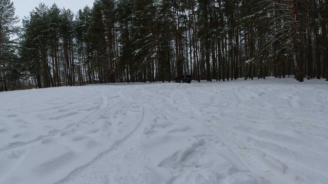 Задний, полный- мокрый снег. Ховер Н-3 пробег 238 т.км.. смотреть онлайн