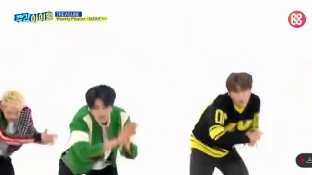 Treasure covering Blackpink Lisa Money on Weekly Idol смотреть онлайн