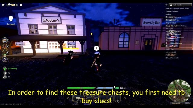 ALL TREASURE CHEST LOACATIONS | The Wild West Roblox смотреть онлайн