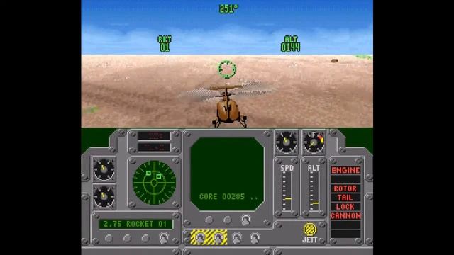 Air Cavalry ... (SNES) 60fps Gameplay смотреть онлайн