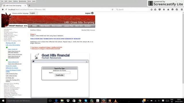 XSS attacks and SQL injection webgoat смотреть онлайн