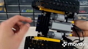Собираю внедорожник на гусеницах из LEGO техник с нуля / Часть 3