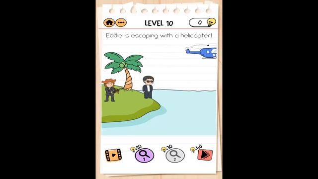 Brain Test 2 Tricky Stories SMITH AND JOE PART 1 Level 10 Walkthrough смотреть онлайн