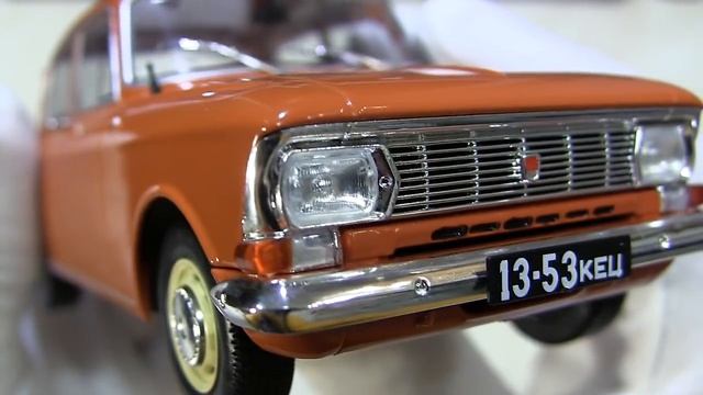 Москвич 412 1:24 Hachette Легендарные советские автомобили №21 смотреть онлайн