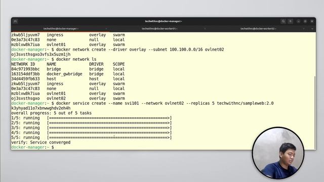 Docker Swarm ( Part 07 ) - Network смотреть онлайн