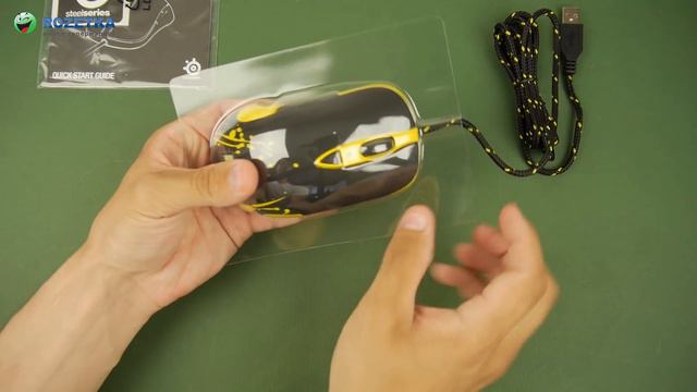 Распаковка SteelSeries Sensei RAW Na`Vi Edition смотреть онлайн