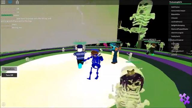 Spooky Scary Skeletons - Roblox смотреть онлайн