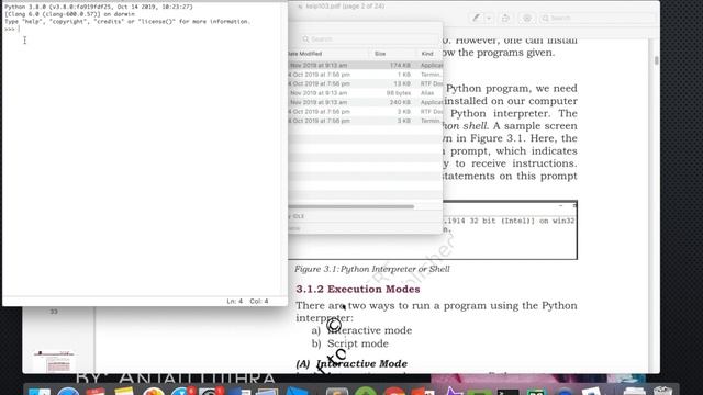 Lesson #12, Introduction tp Python, Interactive Programming and Script Coding, XI I.P. #anjaliluthr смотреть онлайн