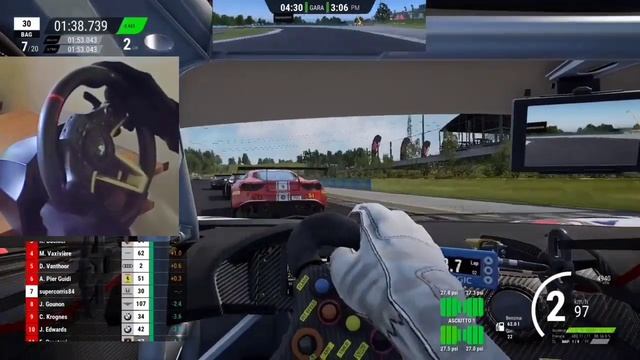 ASSETTO CORSA COMPETIZIONE PS4 HONDA NSX GT3 HORI APEX RWA WHEEL GAMEPLAY смотреть онлайн