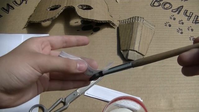 DIY Как сделать маску лисы своими руками!!! смотреть онлайн