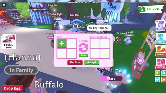 Что ДАЮТ за ДИНО ЯЙЦА в Адопт Ми/ OMG!!! ТРЕЙДЫ НА Fossil Egg/ROBLOX/Adopt Me смотреть онлайн