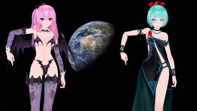 My waifu is alive ! They dance on the desktop to seduce me ! Luka & Miku dance “Paradinha - Anitta смотреть онлайн
