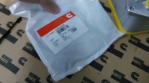 Теплообменник / маслоохладитель на Газель Бизнес и Некст с двигателем Камминз 2.8 5266955 5318533