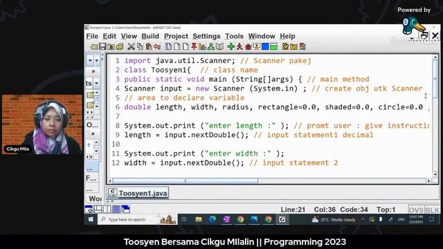 JAVA || SEQUENCE CONTROL STRUCTURE смотреть онлайн