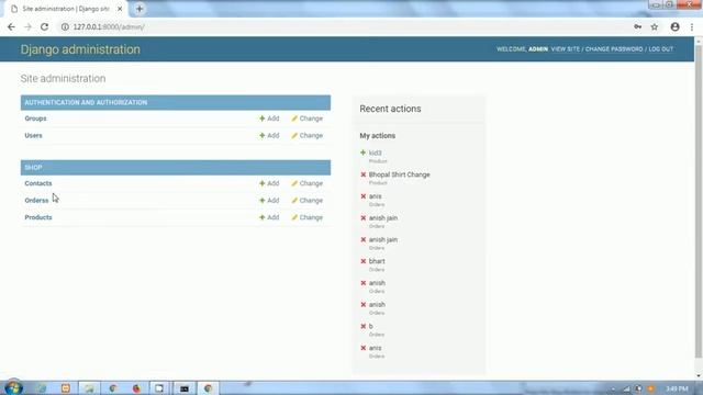 Python Django Sqlite Project | Online Cloth Shop | YCT Academy смотреть онлайн