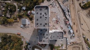 Квартал "Беринг" в Новосибирске - Ход строительства Сентябрь 2022