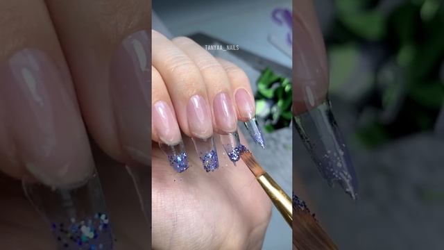 Первое наращивание ногтей на себе