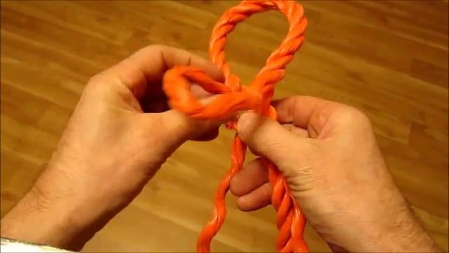 Как изготовить петлю на трехпрядном тросе смотреть онлайн