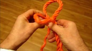 Как изготовить петлю на трехпрядном тросе