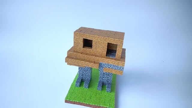 ВАФЛИДРОН В MINECRAFT / Конструктор на Магните Майнкрафт / Minecraft Magnetic Product смотреть онлайн