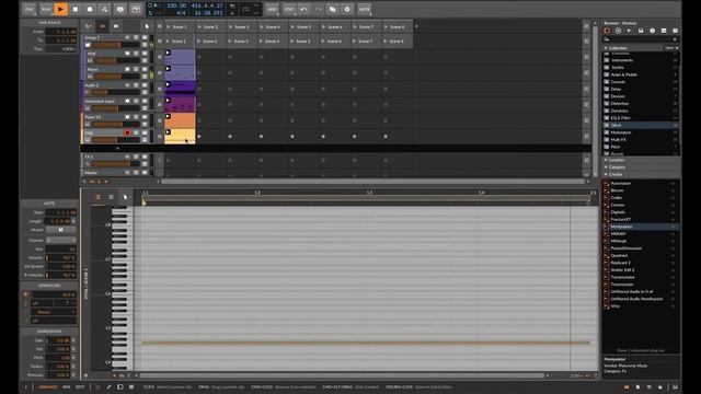 Rainy Day Ambient in BITWIG смотреть онлайн
