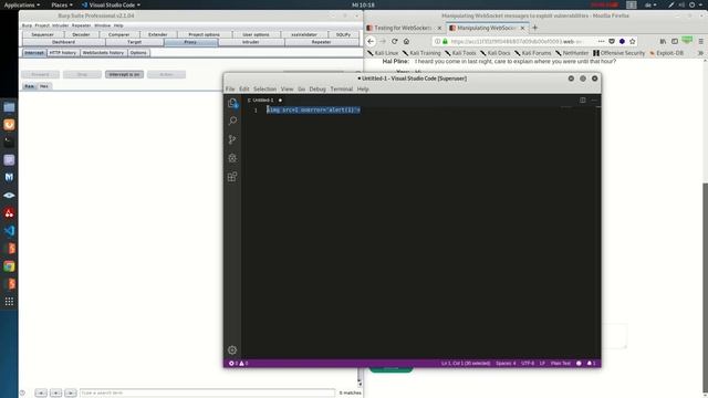 Manipulating WebSocket messages to exploit vulnerabilities (Video solution) смотреть онлайн
