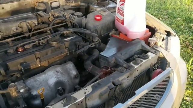 Герметик для радиатора,течет антифриз.как устранить течь.