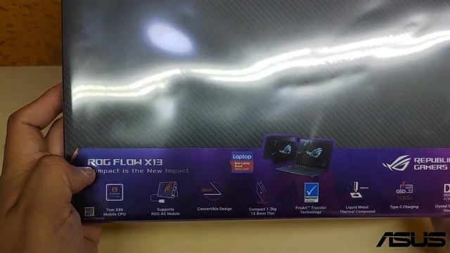ASUS ROG Flow X13 AMD Ryzen 9 5980HS en Perú: Unboxing Portátil NVIDIA GTX 1650 смотреть онлайн