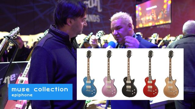 Epiphone Muse Collection - Cosmo Music at NAMM 2020 смотреть онлайн