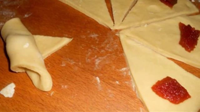 Круасаны с повидлом ПОШАГОВЫЙ РЕЦЕПТ смотреть онлайн