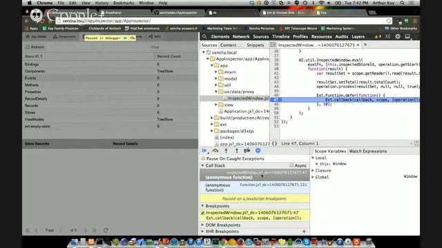Milwaukee Sencha User Group: Debugging your Apps with Google Chrome and Sencha смотреть онлайн