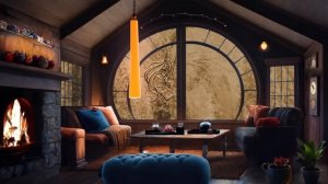 Сказка на ночь у камина для взрослых #33 с музыкой