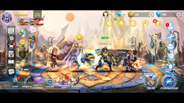 Heroes Infinity: Super Heroes. Gameplay. смотреть онлайн