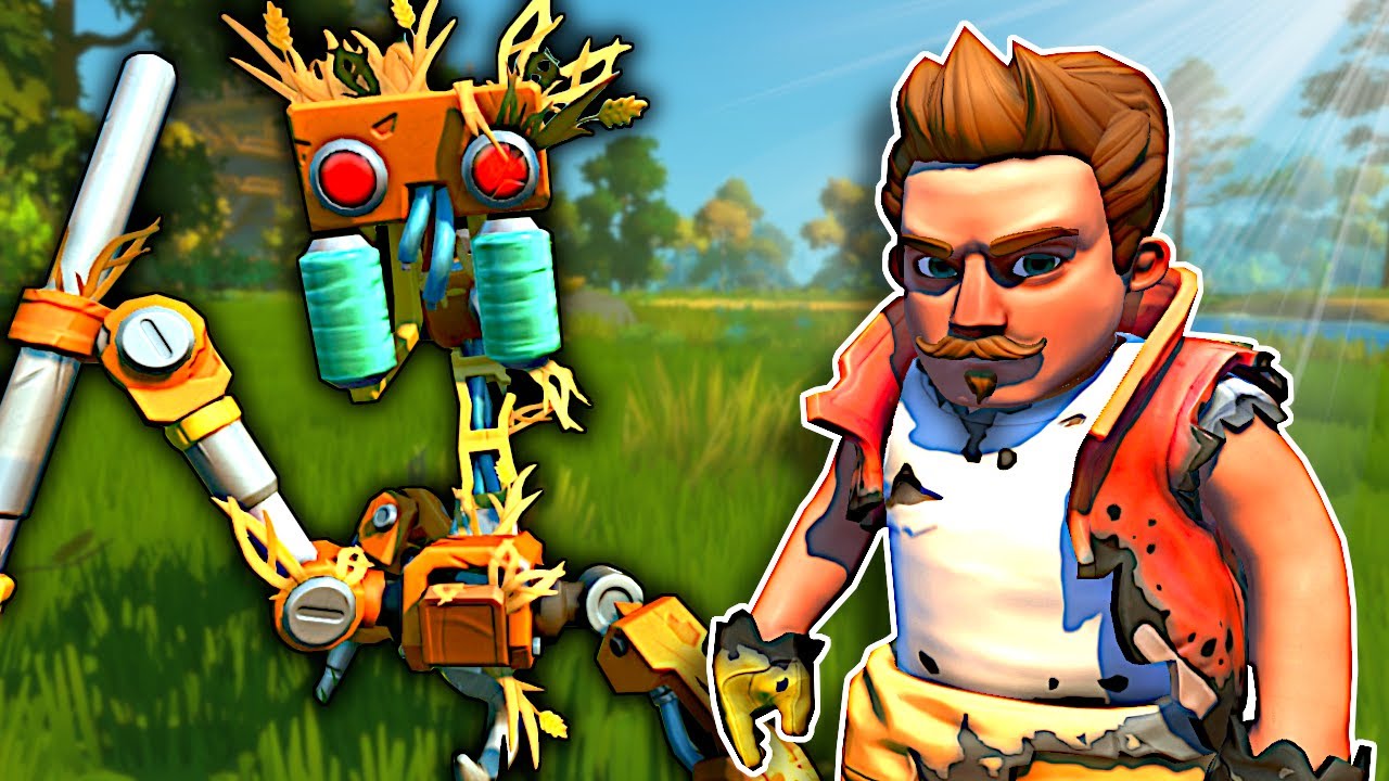 1 серия выживания в Scrap Mechanic.