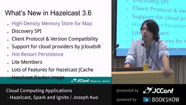 Cloud Computing Applications: Hazelcast, Spark and Ignite by Joseph Kuo - JCConf 2016 R1 Day2-4 смотреть онлайн